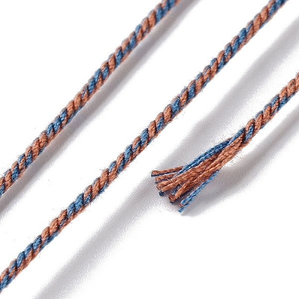 PandaHall Polyester Twisted Cord, Round, for DIY Jewelry Making, Dodger Blue, 1mm, about 49.21 Yards(45m)/Roll Polyester
PandaHall Polyester Twisted Cord, Round, for DIY Jewelry Making, Dodger Blue, 1mm, about 49.21 Yards(45m)/Roll Polyester