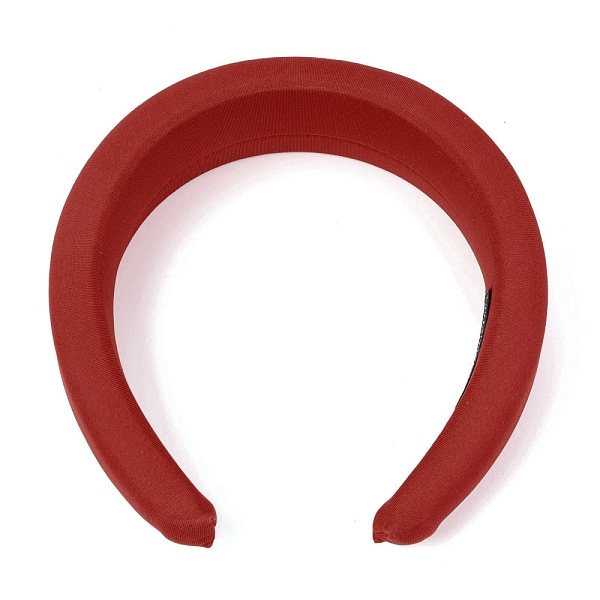 PandaHall Polyester Sponge Thick Hairbands, for Women Bezel Hair Accessories, FireBrick, 15~40mm, Inner Diameter: 145x120mm Cloth Red
PandaHall Polyester Sponge Thick Hairbands, for Women Bezel Hair Accessories, FireBrick, 15~40mm, Inner Diameter: 145x120mm Cloth Red