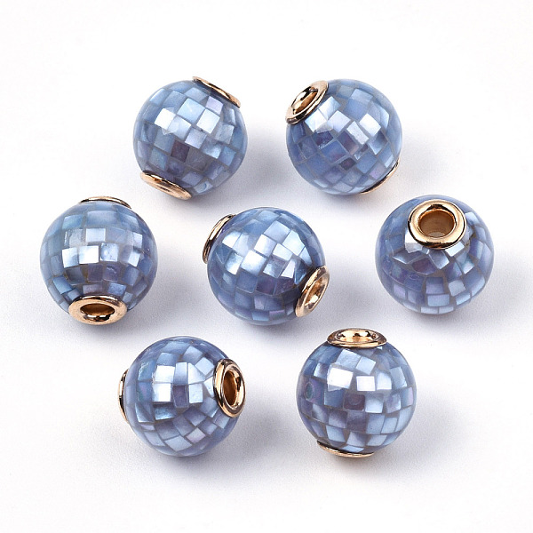 PandaHall Natural White Shell Beads, with Brass Findings, Round, Dyed, Lilac, 10.5~11x10mm, Hole: 2mm White Shell Shell Shape Purple
PandaHall Natural White Shell Beads, with Brass Findings, Round, Dyed, Lilac, 10.5~11x10mm, Hole: 2mm White Shell Shell Shape Purple