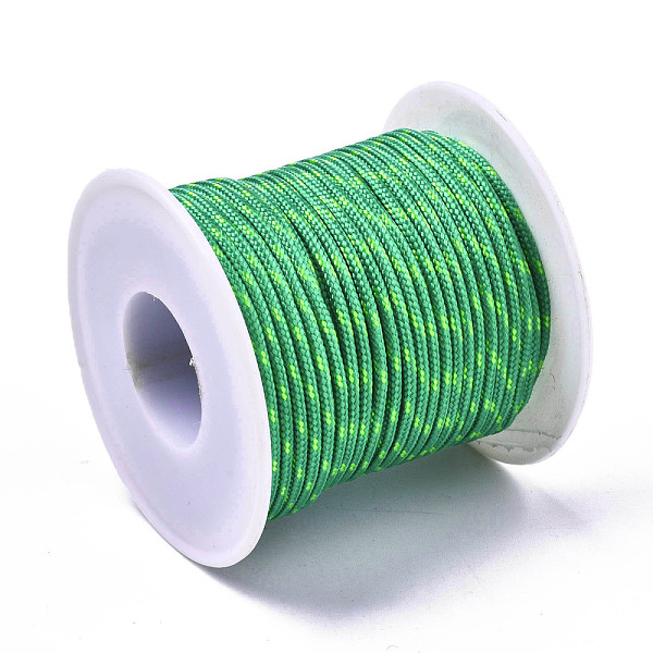 PandaHall Multipurpose Polyester Cord, for Rope Bracelets or Boot Laces Making, Medium Sea Green, 2mm, about 21.87 yards(20m)/roll Polyester
PandaHall Multipurpose Polyester Cord, for Rope Bracelets or Boot Laces Making, Medium Sea Green, 2mm, about 21.87 yards(20m)/roll Polyester
