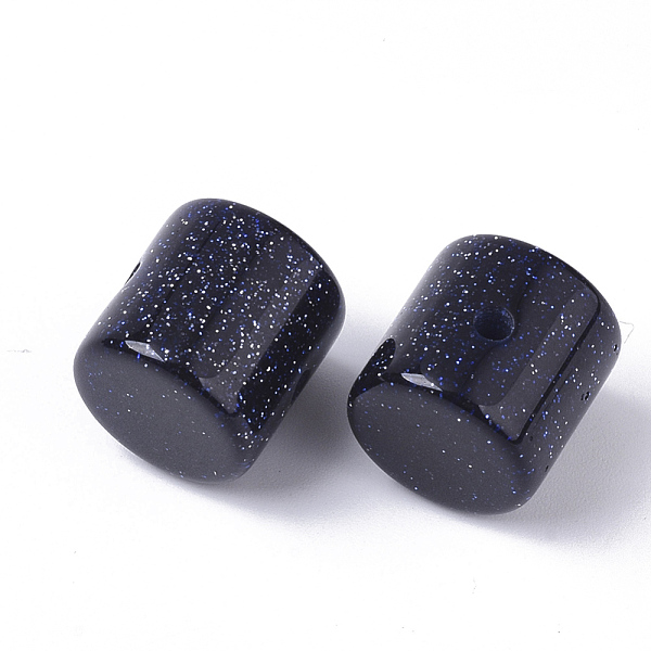 PandaHall Resin Beads, with Glitter Powder, Column, Prussian Blue, 14x13.5mm, Hole: 2mm Resin Column Blue
PandaHall Resin Beads, with Glitter Powder, Column, Prussian Blue, 14x13.5mm, Hole: 2mm Resin Column Blue