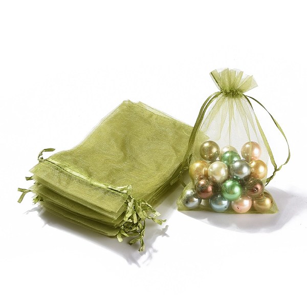PandaHall Organza Bags, with Ribbons, Dark Khaki, 15x10cm Organza Rectangle Yellow
PandaHall Organza Bags, with Ribbons, Dark Khaki, 15x10cm Organza Rectangle Yellow