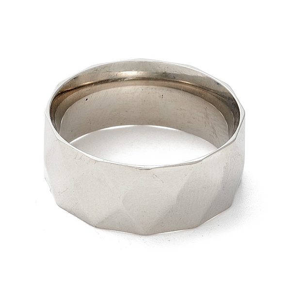 PandaHall 316L Stainless Steel Multi Faceted Finger Ring for Women, Stainless Steel Color, US Size 7(17.3mm) 316L Surgical Stainless Steel
PandaHall 316L Stainless Steel Multi Faceted Finger Ring for Women, Stainless Steel Color, US Size 7(17.3mm) 316L Surgical Stainless Steel
