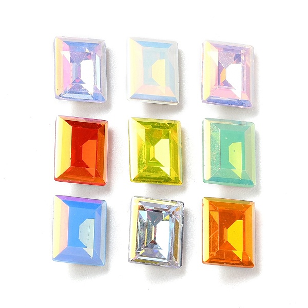 PandaHall Glass Rhinestone Cabochons, Faceted, Pointed Back & Back Plated, Rectangle, Mixed Color, 10x8x4mm Glass Rhinestone Rectangle..., Multicolor
PandaHall Glass Rhinestone Cabochons, Faceted, Pointed Back & Back Plated, Rectangle, Mixed Color, 10x8x4mm Glass Rhinestone Rectangle..., Multicolor