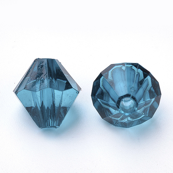 PandaHall Transparent Acrylic Beads, Bicone, Teal, 4x4mm, Hole: 1.2mm, about 680pcs/20g Acrylic Bicone Cyan
PandaHall Transparent Acrylic Beads, Bicone, Teal, 4x4mm, Hole: 1.2mm, about 680pcs/20g Acrylic Bicone Cyan