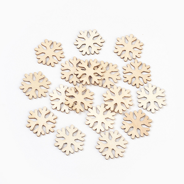 PandaHall Wood Cabochons, Laser Cut Wood Shapes, Snowflake, BurlyWood, 26x29.5x1.5mm Wood Snowflake Orange
PandaHall Wood Cabochons, Laser Cut Wood Shapes, Snowflake, BurlyWood, 26x29.5x1.5mm Wood Snowflake Orange