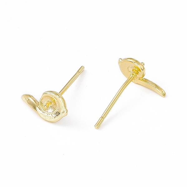 PandaHall Brass Stud Earring Finding, Earring Settings for Half Drilled Beads, Snail, Cadmium Free & Lead Free, Long-Lasting Plated, Real...
PandaHall Brass Stud Earring Finding, Earring Settings for Half Drilled Beads, Snail, Cadmium Free & Lead Free, Long-Lasting Plated, Real...