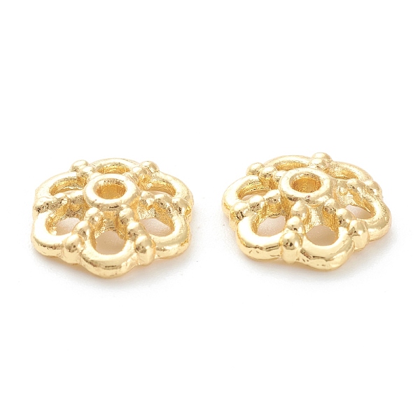 PandaHall Rack Plating Alloy Flower Bead Caps, 6-Petal, Lead Free & Cadmium Free, Long-Lasting Plated, Real 18K Gold Plated, 9x10x2.5mm...
PandaHall Rack Plating Alloy Flower Bead Caps, 6-Petal, Lead Free & Cadmium Free, Long-Lasting Plated, Real 18K Gold Plated, 9x10x2.5mm...