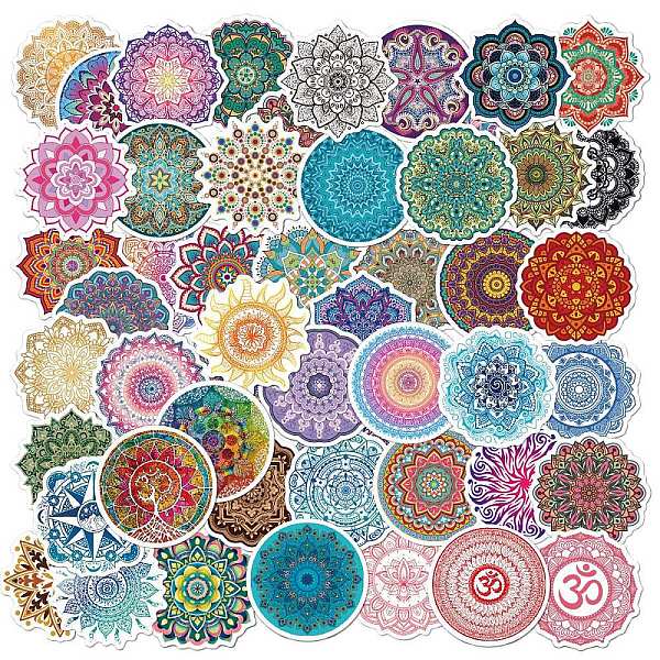 PandaHall 50Pcs Mandala Style Paper Sticker Labels, Self-adhesion Cartoon Decals, for Suitcase, Skateboard, Refrigerator, Helmet, Mobile...
PandaHall 50Pcs Mandala Style Paper Sticker Labels, Self-adhesion Cartoon Decals, for Suitcase, Skateboard, Refrigerator, Helmet, Mobile...