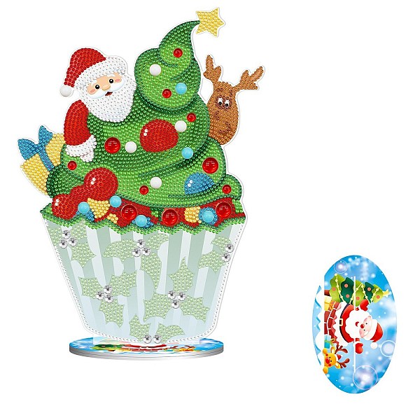 PandaHall DIY Christmas Theme Display Decor Diamond Painting Kits, Including Plastic Board, Resin Rhinestones, Pen, Tray Plate and Glue Clay...
PandaHall DIY Christmas Theme Display Decor Diamond Painting Kits, Including Plastic Board, Resin Rhinestones, Pen, Tray Plate and Glue Clay...