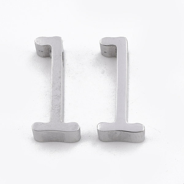 PandaHall 304 Stainless Steel Pendants, Stainless Steel Color, Letter, Letter.L, 13x6x3mm, Hole: 1.8mm 304 Stainless Steel Letter L
PandaHall 304 Stainless Steel Pendants, Stainless Steel Color, Letter, Letter.L, 13x6x3mm, Hole: 1.8mm 304 Stainless Steel Letter L