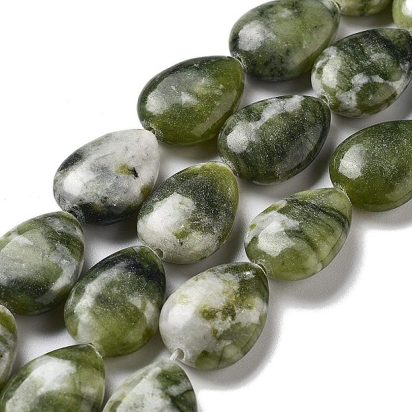 PandaHall Natural Xinyi Jade/Chinese Southern Jade Beads Strands, Flat Teardrop, 17.5~18x13~13.5x6mm, Hole: 1.2~1.4mm, about 11pcs/strand...
PandaHall Natural Xinyi Jade/Chinese Southern Jade Beads Strands, Flat Teardrop, 17.5~18x13~13.5x6mm, Hole: 1.2~1.4mm, about 11pcs/strand...