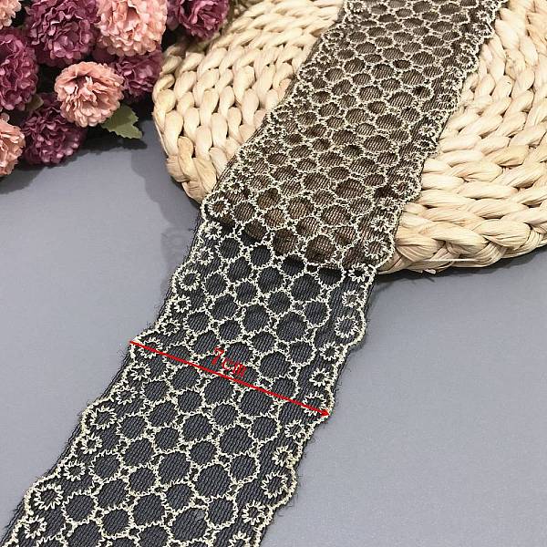 PandaHall Polyester Embroidery Ribbon, for Crafts Wedding Gift Wrapping, Polka Dot, 2-3/4 inch(70mm), 15 yards Polyester Polka Dot
PandaHall Polyester Embroidery Ribbon, for Crafts Wedding Gift Wrapping, Polka Dot, 2-3/4 inch(70mm), 15 yards Polyester Polka Dot
