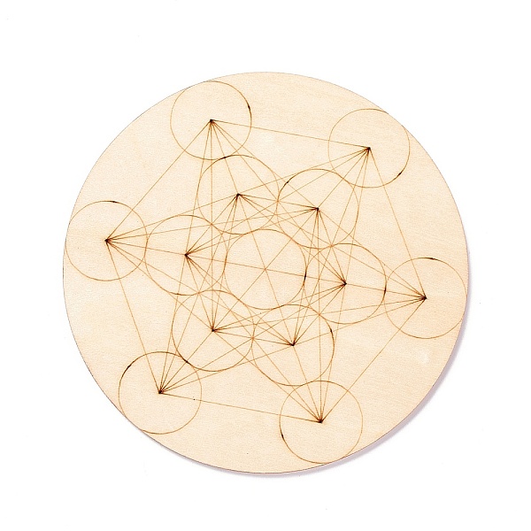 PandaHall Basswood Carved Round Cup Mats, Chakra Flower Of Life Coaster Heat Resistant Pot Mats, for Home Kitchen, Star Pattern, 100x3mm...
PandaHall Basswood Carved Round Cup Mats, Chakra Flower Of Life Coaster Heat Resistant Pot Mats, for Home Kitchen, Star Pattern, 100x3mm...