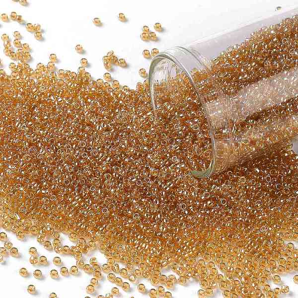 PandaHall TOHO Round Seed Beads, Japanese Seed Beads, (103B) Medium Topaz Transparent Luster, 15/0, 1.5mm, Hole: 0.7mm, about 15000pcs/50g..., Brown
PandaHall TOHO Round Seed Beads, Japanese Seed Beads, (103B) Medium Topaz Transparent Luster, 15/0, 1.5mm, Hole: 0.7mm, about 15000pcs/50g..., Brown