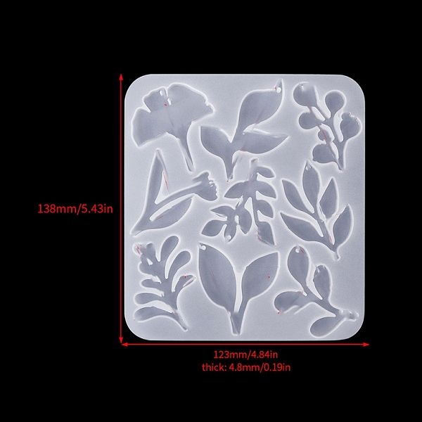 PandaHall Food Grade DIY Silicone Pendant Molds, Decoration Making, Resin Casting Molds, For UV Resin, Epoxy Resin Jewelry Making, White...
PandaHall Food Grade DIY Silicone Pendant Molds, Decoration Making, Resin Casting Molds, For UV Resin, Epoxy Resin Jewelry Making, White...