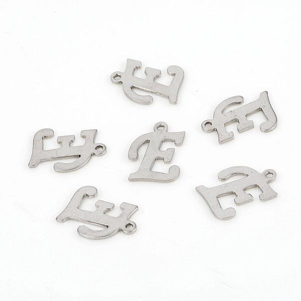 PandaHall 201 Stainless Steel Pendants, Laser Cut, Letter, Stainless Steel Color, Letter.E: 14x10x1.2mm, Hole: 1mm 201 Stainless Steel...
PandaHall 201 Stainless Steel Pendants, Laser Cut, Letter, Stainless Steel Color, Letter.E: 14x10x1.2mm, Hole: 1mm 201 Stainless Steel...