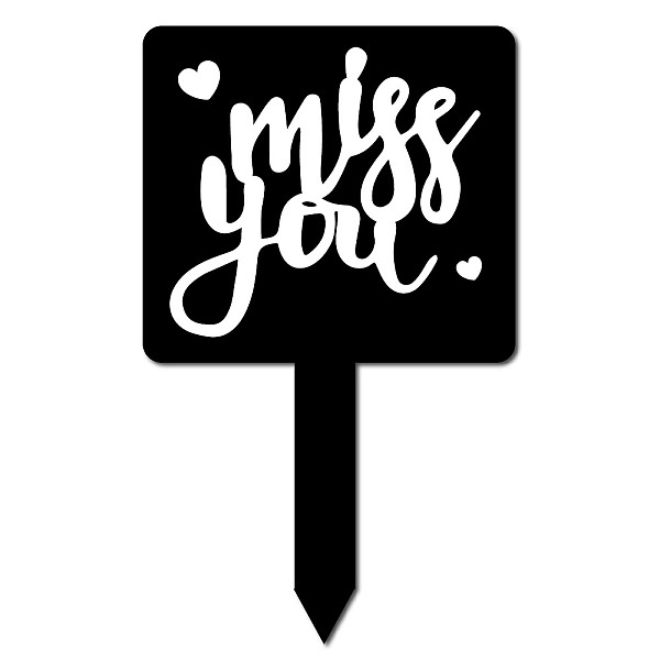 PandaHall CREATCABIN Grave Marker Missing You Memorial Garden Stake Waterproof Acrylic Grave Stake Memorial Remembrance Plaque for Outdoors...
PandaHall CREATCABIN Grave Marker Missing You Memorial Garden Stake Waterproof Acrylic Grave Stake Memorial Remembrance Plaque for Outdoors...
