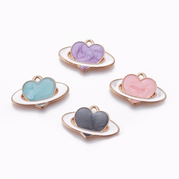 PandaHall Alloy Enamel Pendants, Heart, Light Gold, Mixed Color, 21.3x12.8x1.4mm, Hole: 1.2mm Alloy+Enamel Heart Multicolor
PandaHall Alloy Enamel Pendants, Heart, Light Gold, Mixed Color, 21.3x12.8x1.4mm, Hole: 1.2mm Alloy+Enamel Heart Multicolor