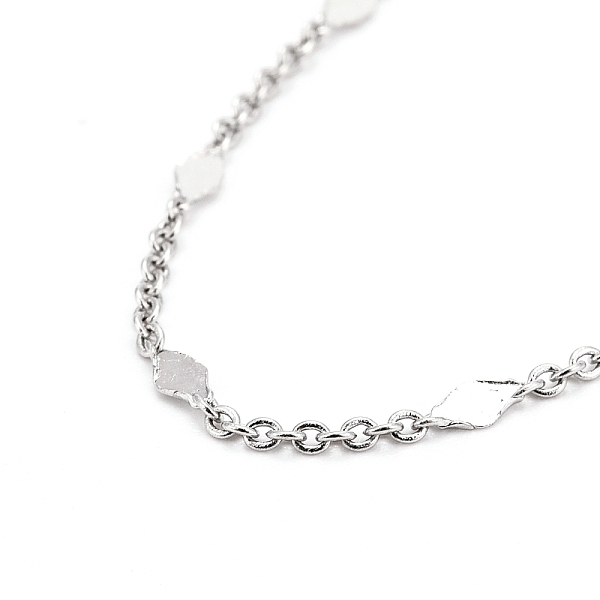 PandaHall Rhombus Chain Necklaces, with Brass Link Cable Chains, 304 Stainless Steel Lobster Claw Clasps & Twisted Chain Extension, Platinum...
PandaHall Rhombus Chain Necklaces, with Brass Link Cable Chains, 304 Stainless Steel Lobster Claw Clasps & Twisted Chain Extension, Platinum...