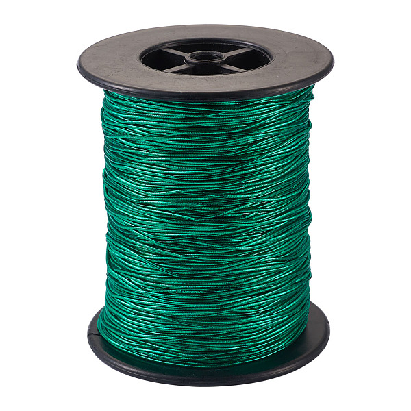 PandaHall Round Elastic Cord, with Rubber inside, Green, 1mm, about 100m/roll Elastic Fibre Round Green
PandaHall Round Elastic Cord, with Rubber inside, Green, 1mm, about 100m/roll Elastic Fibre Round Green