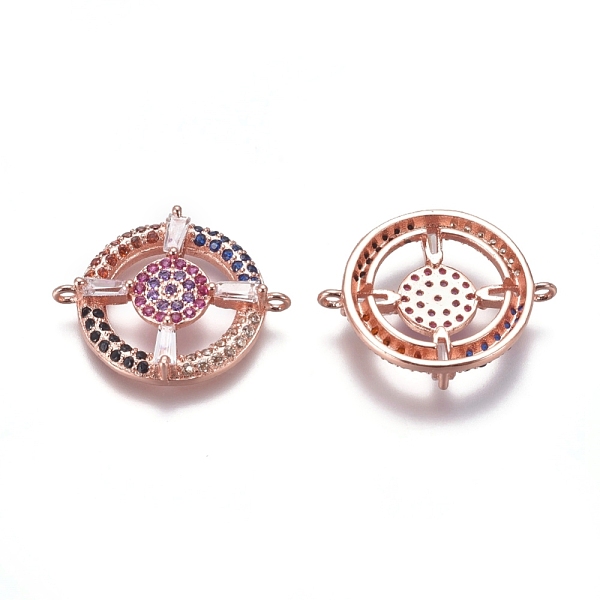 PandaHall Brass Micro Pave Cubic Zirconia Links connectors, Compass, Rose Gold, 17x21.2x4mm, Hole: 1mm Brass+Cubic Zirconia Flat Round
PandaHall Brass Micro Pave Cubic Zirconia Links connectors, Compass, Rose Gold, 17x21.2x4mm, Hole: 1mm Brass+Cubic Zirconia Flat Round