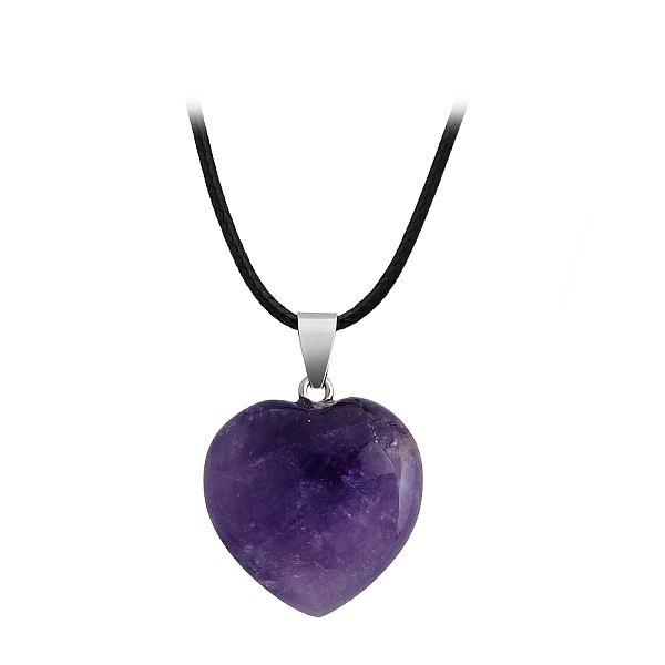 PandaHall Natural Amethyst Charms, with Silver Tone Metal Findings, Heart, 16x6mm Amethyst Heart
PandaHall Natural Amethyst Charms, with Silver Tone Metal Findings, Heart, 16x6mm Amethyst Heart