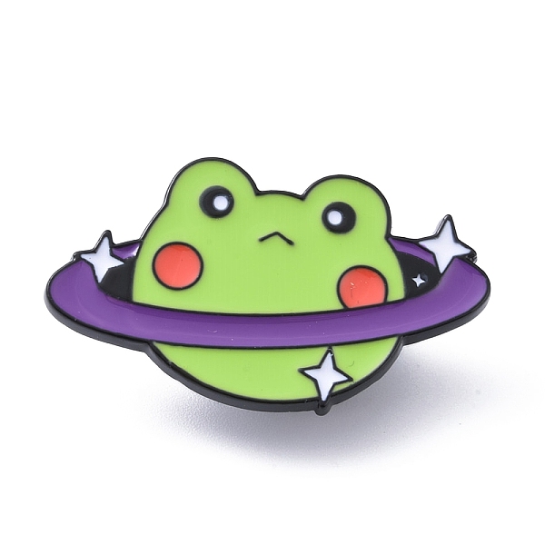 PandaHall Black Alloy Brooches, Frog Enamel Pins, for Backpack Clothes, Planet, 17.5x30x1.5mm Alloy+Enamel Planet
PandaHall Black Alloy Brooches, Frog Enamel Pins, for Backpack Clothes, Planet, 17.5x30x1.5mm Alloy+Enamel Planet