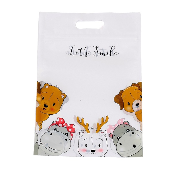 PandaHall OPP Self-Adhesive Bags, Rectangle with Pattern, for Baking Packing Bags, Animal Pattern, 22.3x15.4x0.15cm, about 45~50pcs/bag...
PandaHall OPP Self-Adhesive Bags, Rectangle with Pattern, for Baking Packing Bags, Animal Pattern, 22.3x15.4x0.15cm, about 45~50pcs/bag...