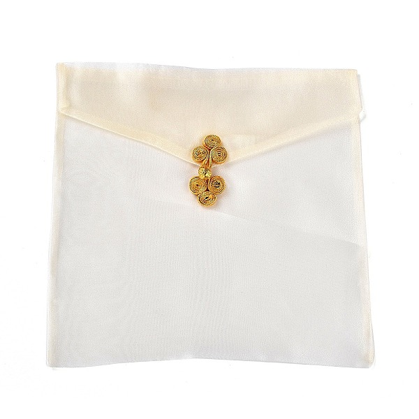 PandaHall Organza Bags, with Chinese Dress Buttons, Rectangle, Beige, 25x25.5x1.1cm Organza Rectangle Yellow
PandaHall Organza Bags, with Chinese Dress Buttons, Rectangle, Beige, 25x25.5x1.1cm Organza Rectangle Yellow