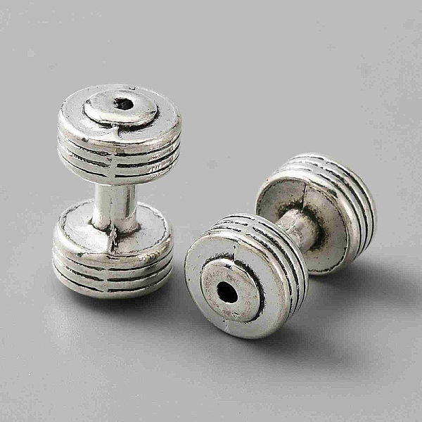 PandaHall Alloy Beads, Dumbbell, Antique Silver, 18x10.5mm, Hole: 1.8mm Alloy Tool
PandaHall Alloy Beads, Dumbbell, Antique Silver, 18x10.5mm, Hole: 1.8mm Alloy Tool
