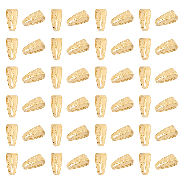 PandaHall Unicraftale 50Pcs 304 Stainless Steel Snap on Bails, Golden, 11x4x4.5mm, Hole: 10.5x4mm 304 Stainless Steel
PandaHall Unicraftale 50Pcs 304 Stainless Steel Snap on Bails, Golden, 11x4x4.5mm, Hole: 10.5x4mm 304 Stainless Steel