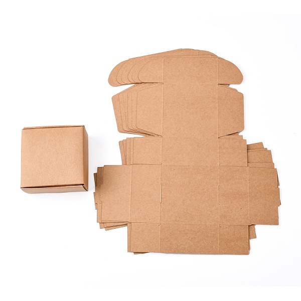 PandaHall Kraft Paper Gift Box, Shipping Boxes, Folding Boxes, Square, BurlyWood, 8x8x4cm Paper Square Orange
PandaHall Kraft Paper Gift Box, Shipping Boxes, Folding Boxes, Square, BurlyWood, 8x8x4cm Paper Square Orange