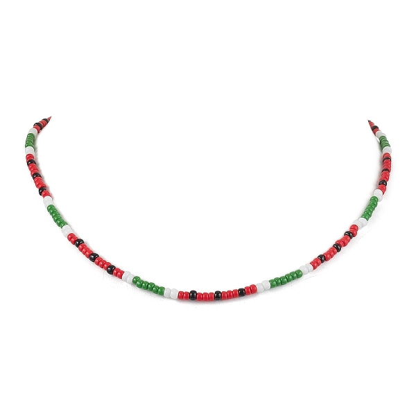 PandaHall MIYUKI Round Rocailles Beaded Necklaces, Colorful, 16.34 inch(41.5cm) Glass Multicolor
PandaHall MIYUKI Round Rocailles Beaded Necklaces, Colorful, 16.34 inch(41.5cm) Glass Multicolor