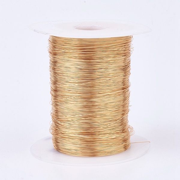 PandaHall Eco-Friendly Round Copper Wire, Copper Beading Wire for Jewelry Making, Long-Lasting Plated, Real 18K Gold Plated, 28 Gauge, 0.3mm...
PandaHall Eco-Friendly Round Copper Wire, Copper Beading Wire for Jewelry Making, Long-Lasting Plated, Real 18K Gold Plated, 28 Gauge, 0.3mm...