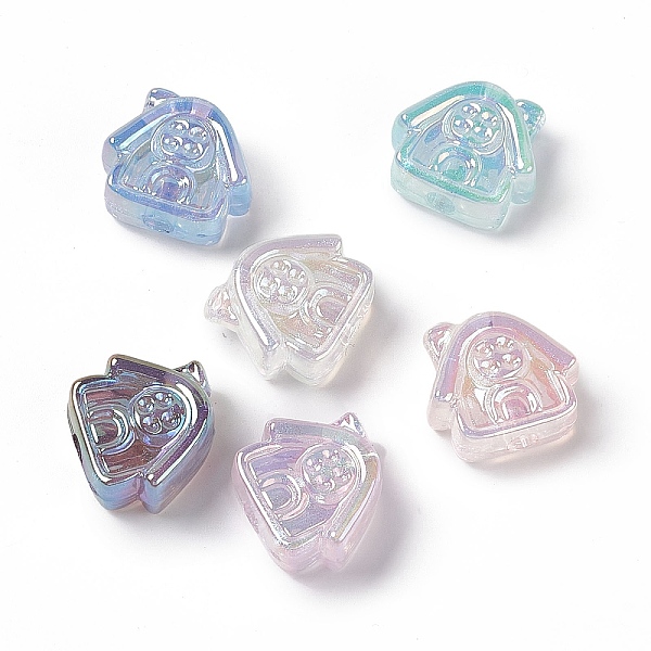 PandaHall UV Plating Rainbow Iridescent Acrylic Beads, House, Mixed Color, 16x17.5x8mm, Hole: 3.5mm Acrylic Building Multicolor
PandaHall UV Plating Rainbow Iridescent Acrylic Beads, House, Mixed Color, 16x17.5x8mm, Hole: 3.5mm Acrylic Building Multicolor