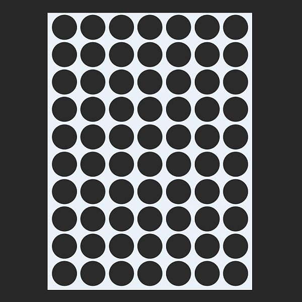 PandaHall Adhesive Paper Tape, Round Stickers, for Card-Making, Scrapbooking, Diary, Planner, Envelope & Notebooks, Round, Black, 5cm, about...
PandaHall Adhesive Paper Tape, Round Stickers, for Card-Making, Scrapbooking, Diary, Planner, Envelope & Notebooks, Round, Black, 5cm, about...