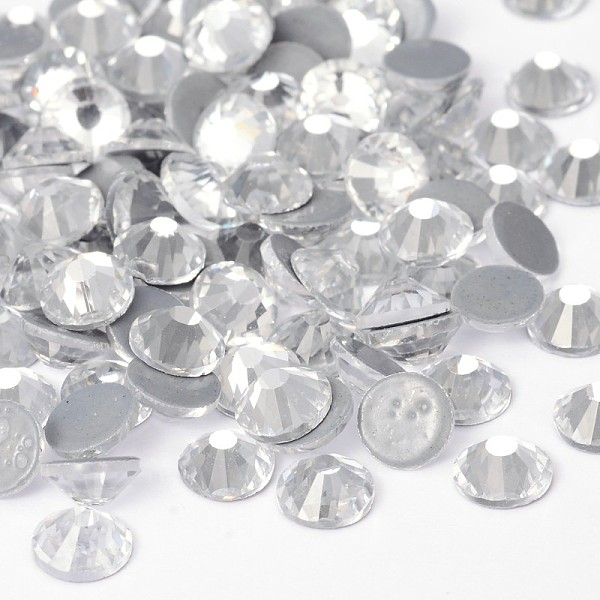 PandaHall Glass Hotfix Rhinestone, Grade AA, Flat Back & Faceted, Half Round, Crystal, SS6, 1.9~2.0mm, about 1440pcs/bag Glass Rhinestone..., Clear
PandaHall Glass Hotfix Rhinestone, Grade AA, Flat Back & Faceted, Half Round, Crystal, SS6, 1.9~2.0mm, about 1440pcs/bag Glass Rhinestone..., Clear