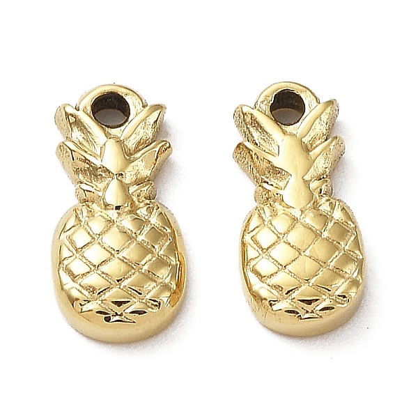 PandaHall Ion Plating(IP) 304 Stainless Steel Charms, Pineapple Charm, Real 18K Gold Plated, 11x5x3mm, Hole: 1mm 304 Stainless Steel...
PandaHall Ion Plating(IP) 304 Stainless Steel Charms, Pineapple Charm, Real 18K Gold Plated, 11x5x3mm, Hole: 1mm 304 Stainless Steel...