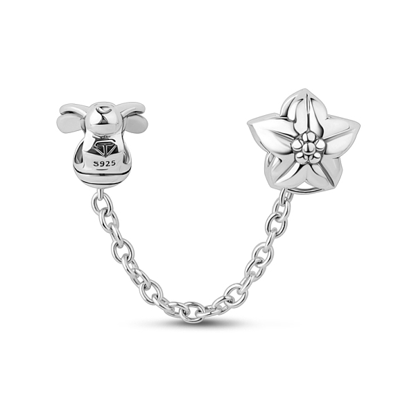 PandaHall TINYSAND Rhodium Plated 925 Sterling Silver Honey Bees European Beads, Large Hole Beads, Platinum...
PandaHall TINYSAND Rhodium Plated 925 Sterling Silver Honey Bees European Beads, Large Hole Beads, Platinum...
