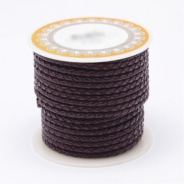 PandaHall Braided Cowhide Leather Cord, Leather Rope String for Bracelets, Coconut Brown, 5mm, about 4.37 yards(4m)/roll Leather Round Brown
PandaHall Braided Cowhide Leather Cord, Leather Rope String for Bracelets, Coconut Brown, 5mm, about 4.37 yards(4m)/roll Leather Round Brown
