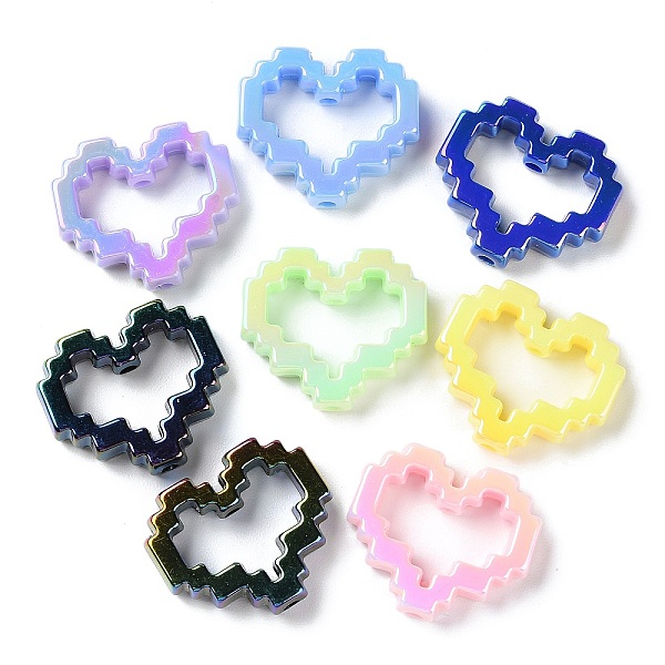 PandaHall UV Plated Acrylic Beads, Bead Frame, Iridescent, Heart, Mixed Color, 25.5x29.5x7mm, Hole: 3mm Acrylic Heart Multicolor
PandaHall UV Plated Acrylic Beads, Bead Frame, Iridescent, Heart, Mixed Color, 25.5x29.5x7mm, Hole: 3mm Acrylic Heart Multicolor