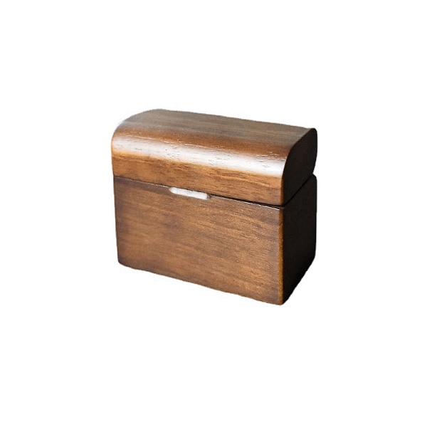 PandaHall Rectangle Wooden Single Ring Boxes, Magnetic Wood Ring Storage Case with Velvet Inside, for Wedding, Valentine's Day, Camel..., Brown
PandaHall Rectangle Wooden Single Ring Boxes, Magnetic Wood Ring Storage Case with Velvet Inside, for Wedding, Valentine's Day, Camel..., Brown