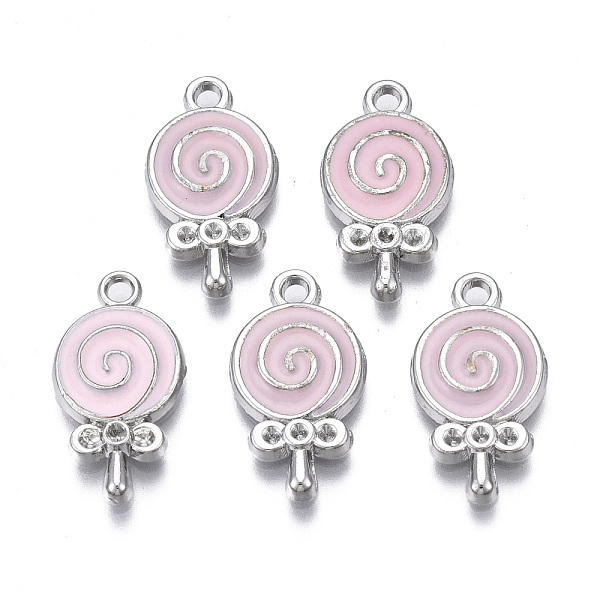 PandaHall Rack Plating Alloy Enamel Pendant Rhinestone Settings, Free & Nickel Free & Lead Free, Candy, Pink, Fit for 1.2mm Rhinestone...
PandaHall Rack Plating Alloy Enamel Pendant Rhinestone Settings, Free & Nickel Free & Lead Free, Candy, Pink, Fit for 1.2mm Rhinestone...