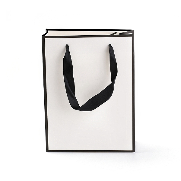 PandaHall Rectangle Paper Bags, with Handles, for Gift Bags and Shopping Bags, White, 20x15x0.6cm Paper None White
PandaHall Rectangle Paper Bags, with Handles, for Gift Bags and Shopping Bags, White, 20x15x0.6cm Paper None White