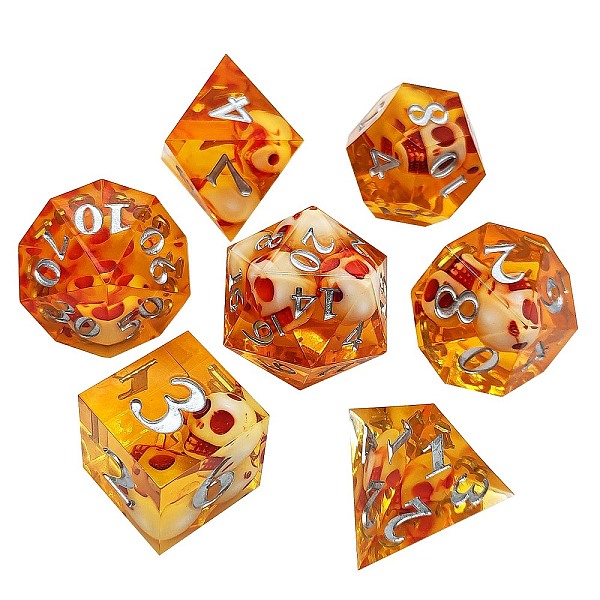 PandaHall Transparent Acrylic Polyhedral Dice Set, for Playing Tabletop Games, Square, Rhombus, Triangle & Polygon, Gold, 135x80x30mm...
PandaHall Transparent Acrylic Polyhedral Dice Set, for Playing Tabletop Games, Square, Rhombus, Triangle & Polygon, Gold, 135x80x30mm...
