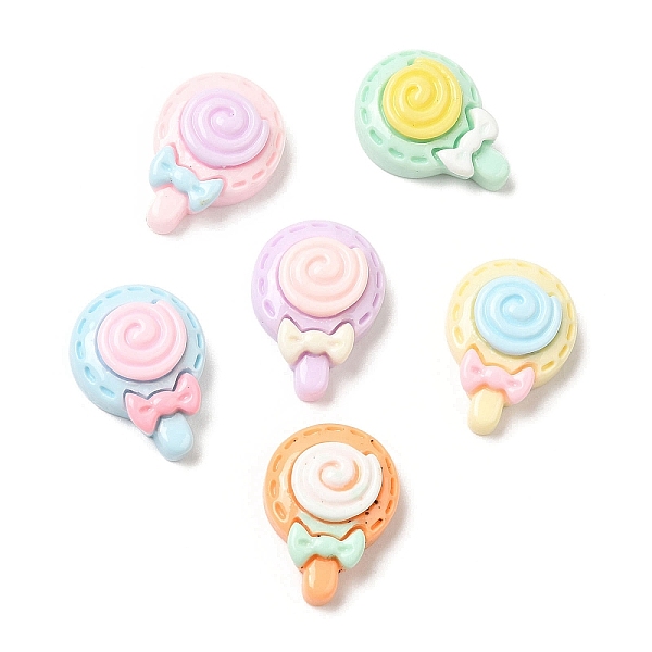 PandaHall Cartoon Opaque Reisn Cabochons, for Jewelry Making, Mixed Color, Lollipop, 16x11.5x6mm Resin Lollipop Multicolor
PandaHall Cartoon Opaque Reisn Cabochons, for Jewelry Making, Mixed Color, Lollipop, 16x11.5x6mm Resin Lollipop Multicolor