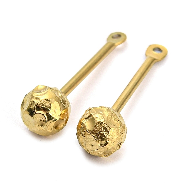 PandaHall Ion Plating(IP) 304 Stainless Steel Pendant Bails, with 316 Stainless Steel Bead, Beadable Pins, Round, Golden, 18.5mm, Ball: 5mm...
PandaHall Ion Plating(IP) 304 Stainless Steel Pendant Bails, with 316 Stainless Steel Bead, Beadable Pins, Round, Golden, 18.5mm, Ball: 5mm...