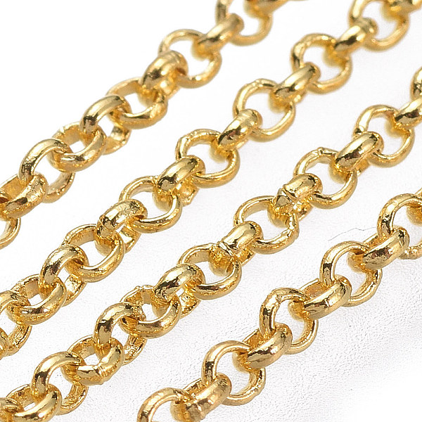 PandaHall Brass Rolo Chains, Belcher Chains, Soldered, Long-Lasting Plated, with Spool, Cadmium Free & Nickel Free & Lead Free, Golden...
PandaHall Brass Rolo Chains, Belcher Chains, Soldered, Long-Lasting Plated, with Spool, Cadmium Free & Nickel Free & Lead Free, Golden...