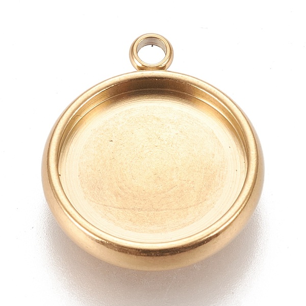 PandaHall Ion Plating(IP) 304 Stainless Steel Pendant Cabochon Settings, Lace Edge Bezel Cups, Flat Round, Golden, Tray: 12mm, 17x14.5x3mm...
PandaHall Ion Plating(IP) 304 Stainless Steel Pendant Cabochon Settings, Lace Edge Bezel Cups, Flat Round, Golden, Tray: 12mm, 17x14.5x3mm...